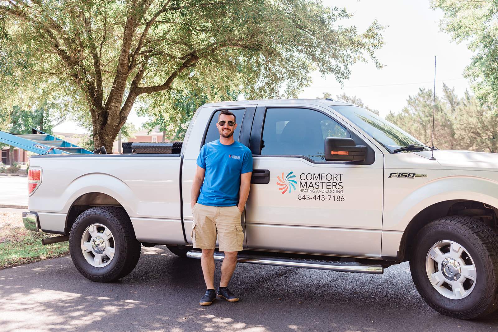 Alex Todd, owner of Comfort Masters Heating & Cooling, serving Cherry Grove, SC