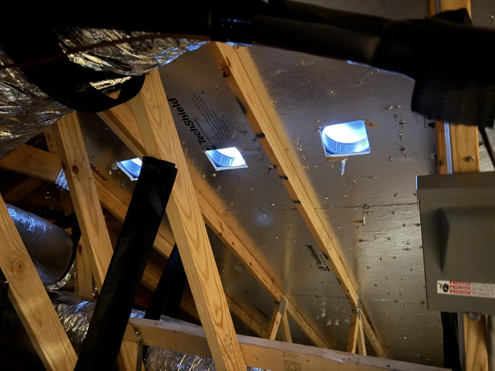Over-engineered attic airflow that still didn't work (Longs, SC)