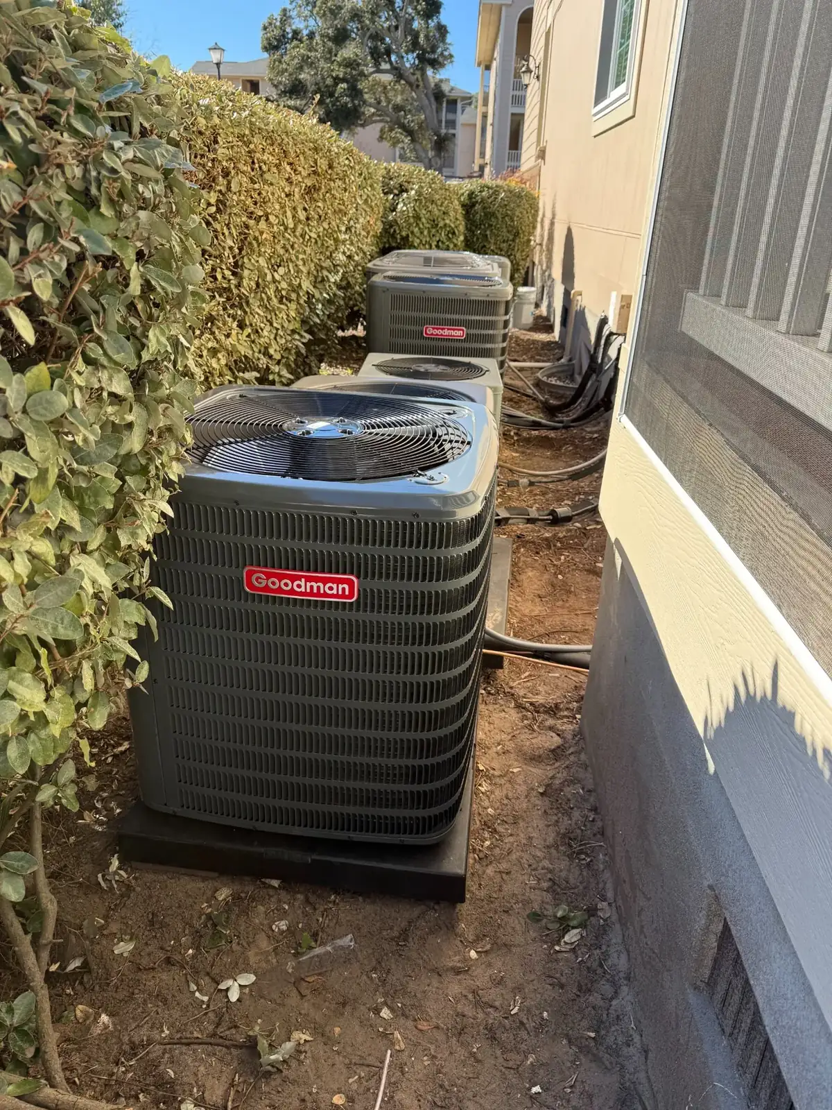 Multi zone coastal HVAC system running normally after a frozen coil was diagnosed and repaired