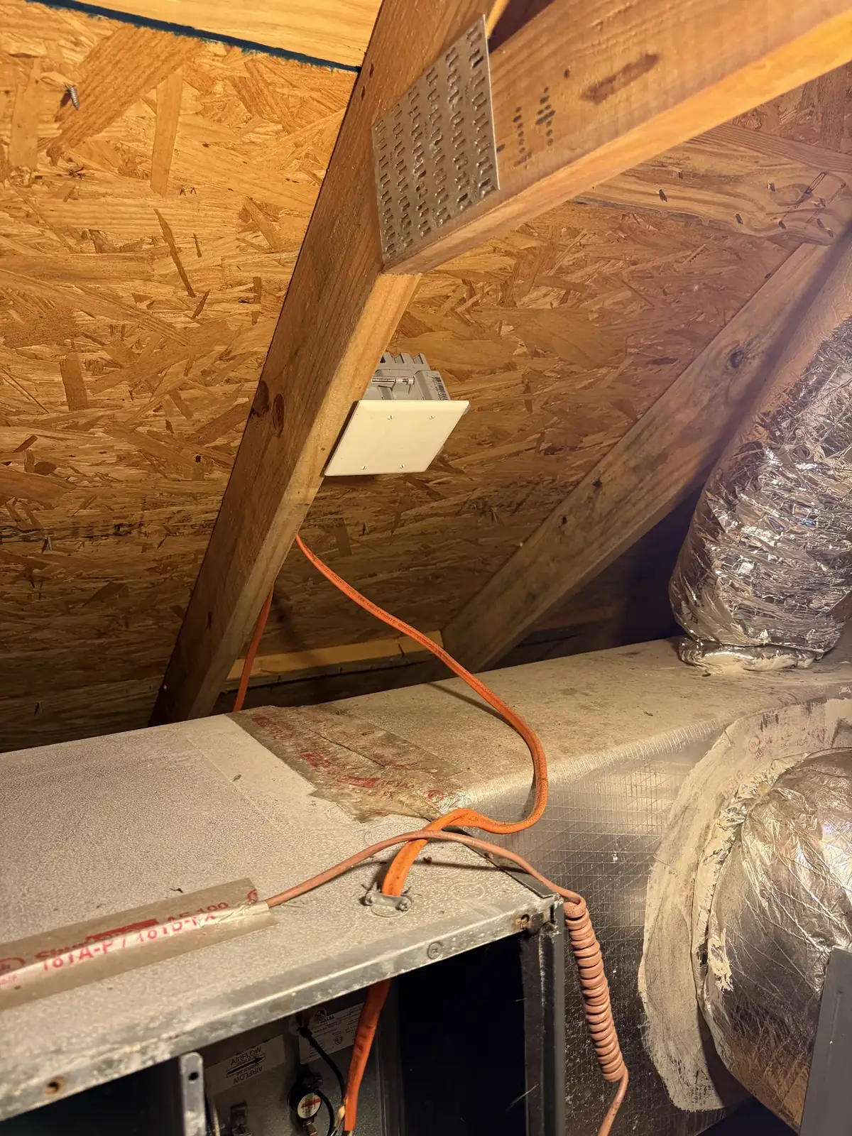 No service disconnect at the outdoor unit (Ocean Isle Beach, NC)