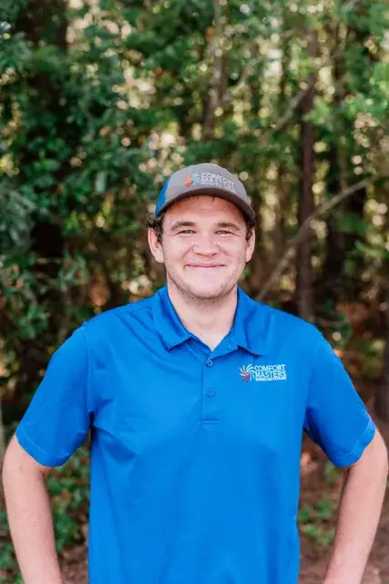 Cody, HVAC service technician at Comfort Masters Heating and Cooling